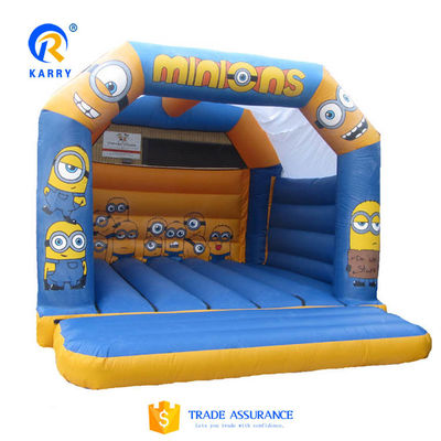 Partijverhuur Residentieel Op maat gemaakte mini opblaasbaar kasteel Bounce House met glijbaan