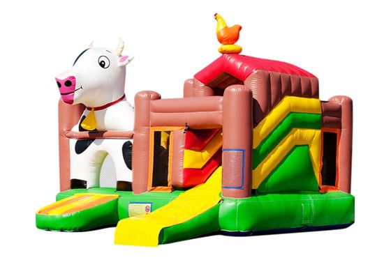 OEM/ODM Geaccepteerd Trend Aanpasbaar Bouncy Castle Slide Combo voor feestverhuur