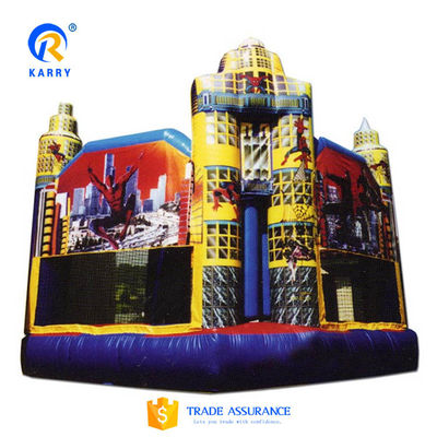 14 jaar op Achtertuin opblaasbare glijbaan voor commerciële bounce house feestverhuur