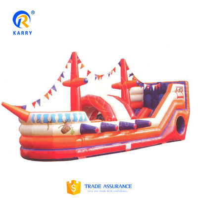 14 jaar op Achtertuin opblaasbare glijbaan voor commerciële bounce house feestverhuur