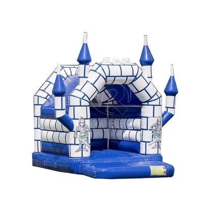 Soldaten's Top Choice PVC Tarpaulin opblaasbaar springkasteel met glijbaan