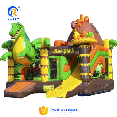 Soldaten's Top Choice PVC Tarpaulin opblaasbaar springkasteel met glijbaan