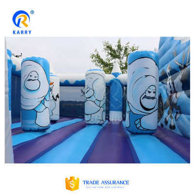 Unisex PVC opblaasbaar kasteel voor volwassenen Grappig springkastel glijbaan Combo Jumping House