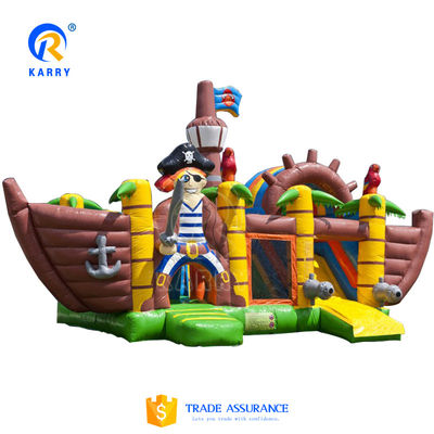 Functies PORTABLE opblaasbare springende springkasteel combo voor feest plezier en spelletjes