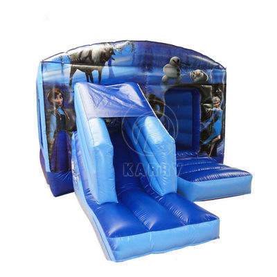 Op maat gemaakte Unisex Bouncy Castle Slide Combo Amusement Park apparatuur met reparatie kits