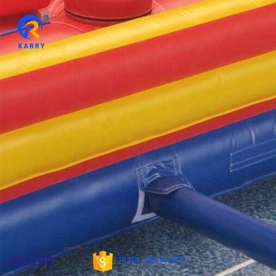 14 jaar op maat Print amusement park opblaasbare sport games voor buiten plezier