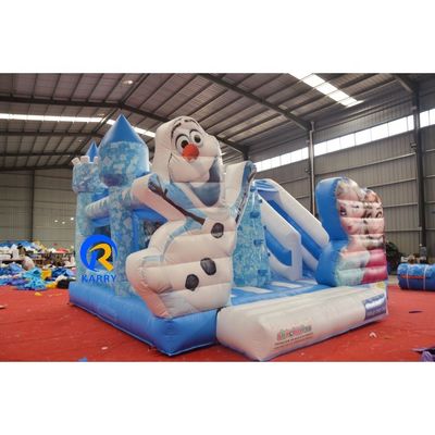 Unisex Karry Grappig opblaasbaar prinseskasteel Bouncy Kasteel voor OEM Frozen Bounce House