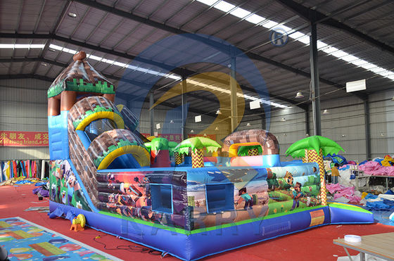 CE Blower en reparatie accessoires inclusief opblaasbare top games Bounce House voor kinderen