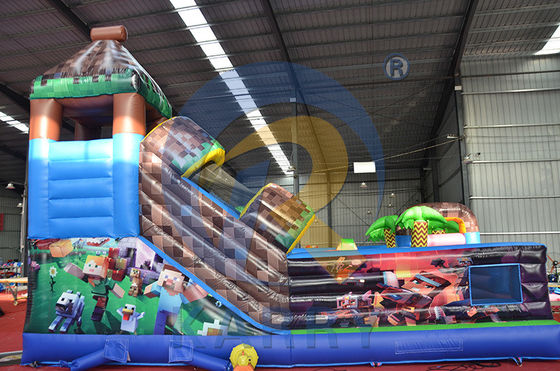 CE Blower en reparatie accessoires inclusief opblaasbare top games Bounce House voor kinderen