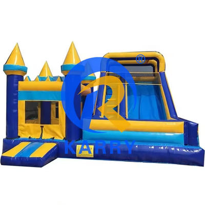 Commerciële opblaasbare glijbaan Mini Castle Combo met reparatie-kits en feest evenementen