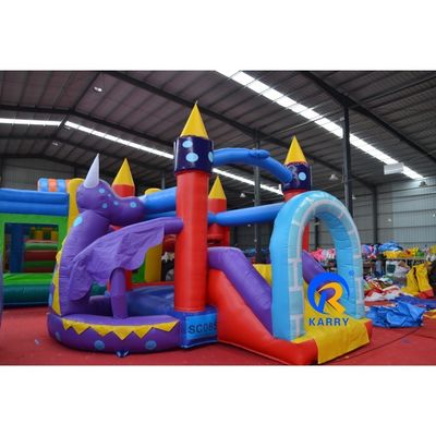 Reparatiepakketten inclusief traditionele PVC kasteel waterglijbaan combo voor kinderen 'entertainment