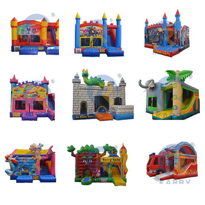 Reparatiepakketten inclusief traditionele PVC kasteel waterglijbaan combo voor kinderen 'entertainment