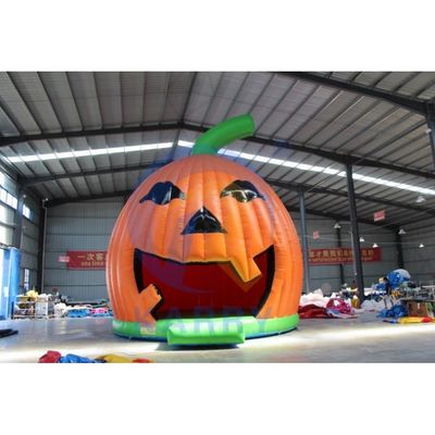 Outdoor commercieel opblaasbaar pompoen kasteel springend springhuis voor kinderen speeltuin