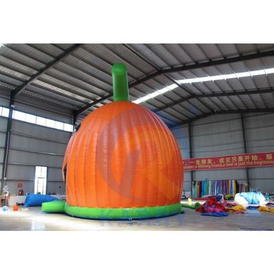 Outdoor commercieel opblaasbaar pompoen kasteel springend springhuis voor kinderen speeltuin