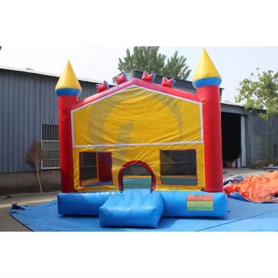 Outdoor opblaasbare trampoline combo bouncer voor feest verhuur bedrijf in het pretpark