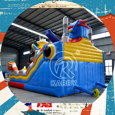 Luchtvervoer opblaasbaar kasteel speeltuin park voor Big Fun City Bounce House Bouncer Slide