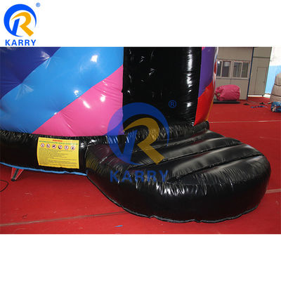 Commercieel kind Trampoline Disco Dome Bouncy Castle Pompkastel met lichte muziek