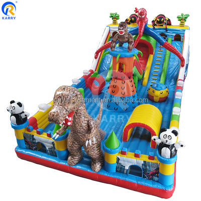 Commerciële PVC opblaasbare amusement speeltuin Bouncy Bouncer Air Bounce voor Unisex