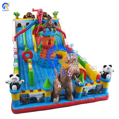 Commerciële PVC opblaasbare amusement speeltuin Bouncy Bouncer Air Bounce voor Unisex