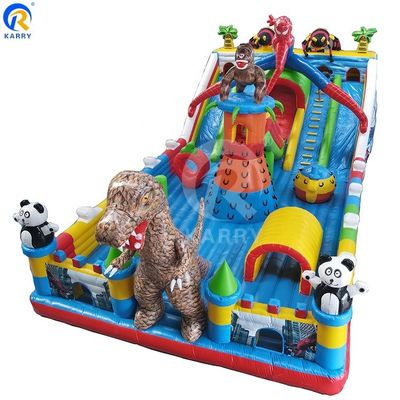 Commerciële PVC opblaasbare amusement speeltuin Bouncy Bouncer Air Bounce voor Unisex