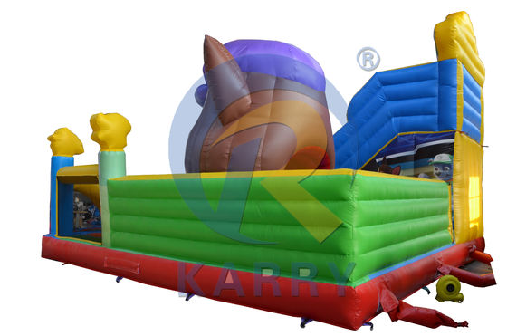 Party Bounce House Combo Opblaasbare Bouncer Glijbaan met Springende Kasteel Glijbaan en Reparatie Kits