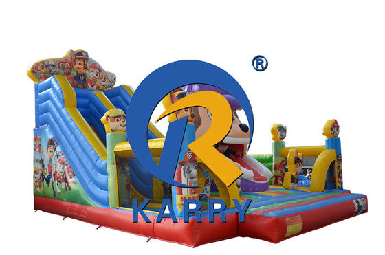 Party Bounce House Combo Opblaasbare Bouncer Glijbaan met Springende Kasteel Glijbaan en Reparatie Kits