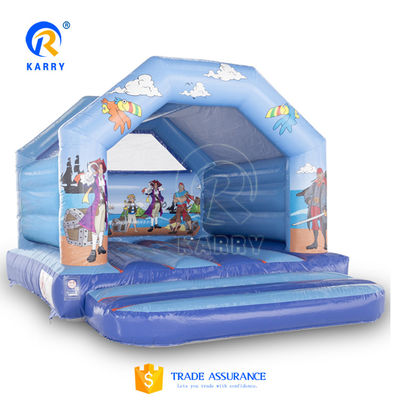 Features Sea Air Express Delivery Kids Puppy Patrol Opblaasbaar Bounce House Kasteel