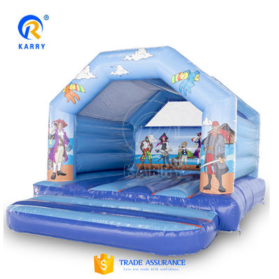 Features Sea Air Express Delivery Kids Puppy Patrol Opblaasbaar Bounce House Kasteel