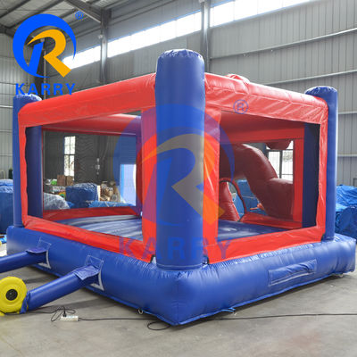 Maximale capaciteit 100 kg Outdoor Commerciële Kid Spider Man opblaasbare Jumper Castle voor thuis