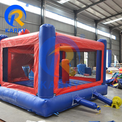 Maximale capaciteit 100 kg Outdoor Commerciële Kid Spider Man opblaasbare Jumper Castle voor thuis