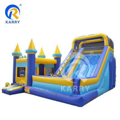 Kenmerken PORTABLE 2022 Outdoor Playground Grote waterglijbaan met opblaasbaar springhuis