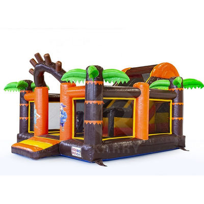 Outdoor Entertainment Unisex PVC opblaasbaar springkasteel met piratenschipontwerp