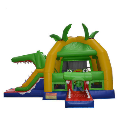 14 Jaar op Populaire Buitenopblaasbare Bouncer Slide met CE Blower en Repair Kits