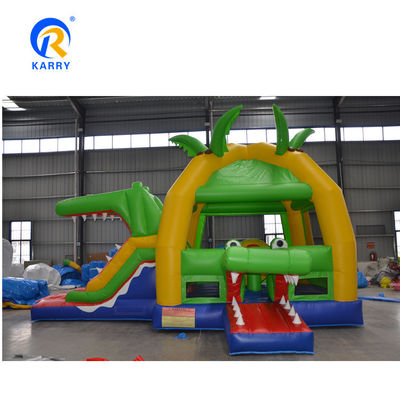 14 Jaar op Populaire Buitenopblaasbare Bouncer Slide met CE Blower en Repair Kits