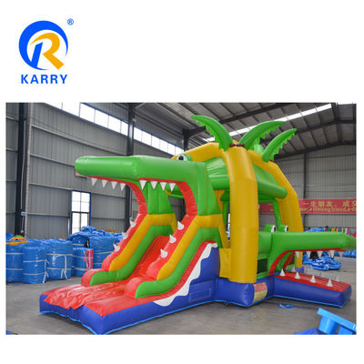 14 Jaar op Populaire Buitenopblaasbare Bouncer Slide met CE Blower en Repair Kits