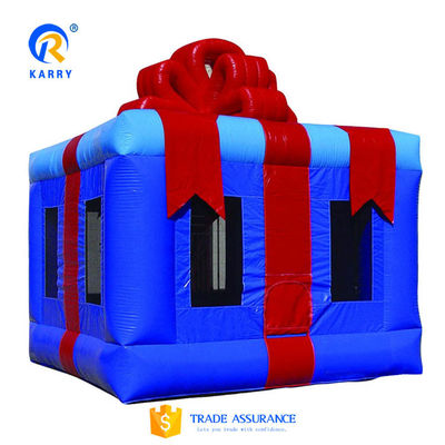 Kenmerken PORTABLE opblaasbaar Fancy Gift Box Water Jumper Bouncer Huis te koop