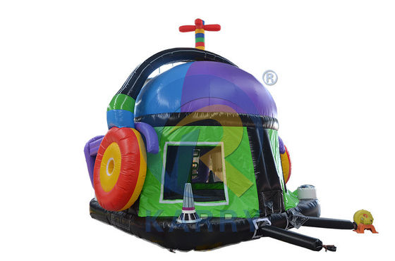 Unisex speeltuin opblaasbare muziek disco springend springkasteel voor kinderen en volwassenen