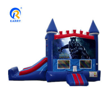 CE-gecertificeerde Draagbare Spiderman opblaasbare Combo Castle Slide voor Bounce House