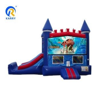 CE-gecertificeerde Draagbare Spiderman opblaasbare Combo Castle Slide voor Bounce House