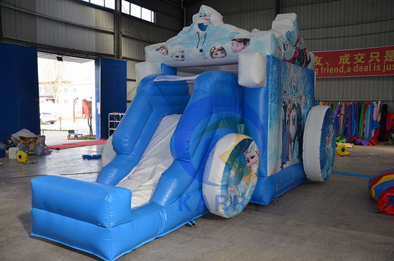 PORTABLE opblaasbare prinses wagen kasteel glijbaan combo voor kinderen en volwassenen op betaalbare prijs