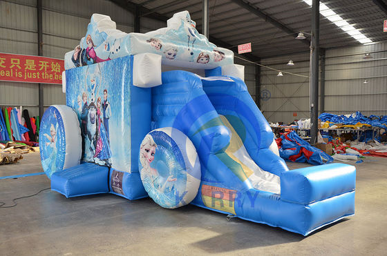 PORTABLE opblaasbare prinses wagen kasteel glijbaan combo voor kinderen en volwassenen op betaalbare prijs