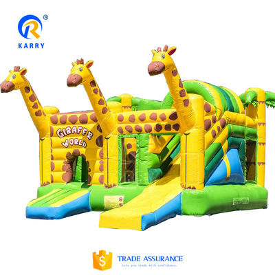 Express Air Sea Shipping Kinderen Outdoor speeltuin Opblaasbaar springhuis met glijbaan