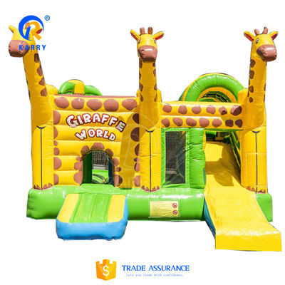 Express Air Sea Shipping Kinderen Outdoor speeltuin Opblaasbaar springhuis met glijbaan