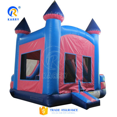 Outdoor commerciële opblaasbare waterslide Bouncy Castle Combo voor groen entertainment