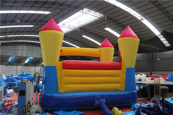 13x13ft PVC Tarpaulin Party Verhuur Commercieel Opblaasbaar Bounce House Spring met Blower