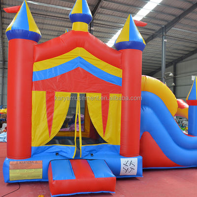 Opblaasbaar kasteel springend Commercieel Combo Bounce House voor familie-entertainment