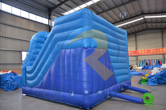 Expressverzending Kinderen Buiten Bouncy House opblaasbaar Springkasteel Bevroren Park