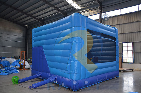 Expressverzending Kinderen Buiten Bouncy House opblaasbaar Springkasteel Bevroren Park