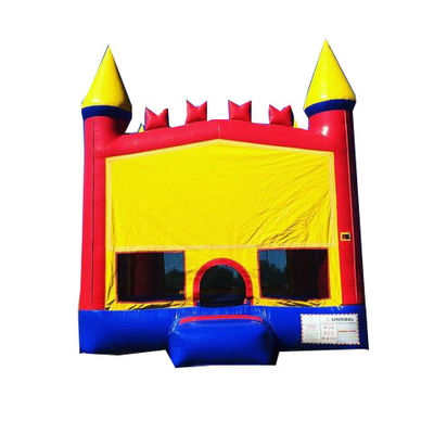 Leeftijdsbereik 14 jaar 13X13FT opblaasbaar springhuis met glijbaan en springkasteel