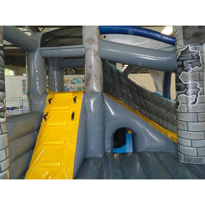 Opblaasbaar Majestic Bouncing House Castle Combo Slide Optioneel voor 5-10 passagiers